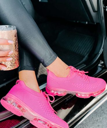 Style Activated Flyknit Sneakers (Hot Pink) ?? NanaMacs