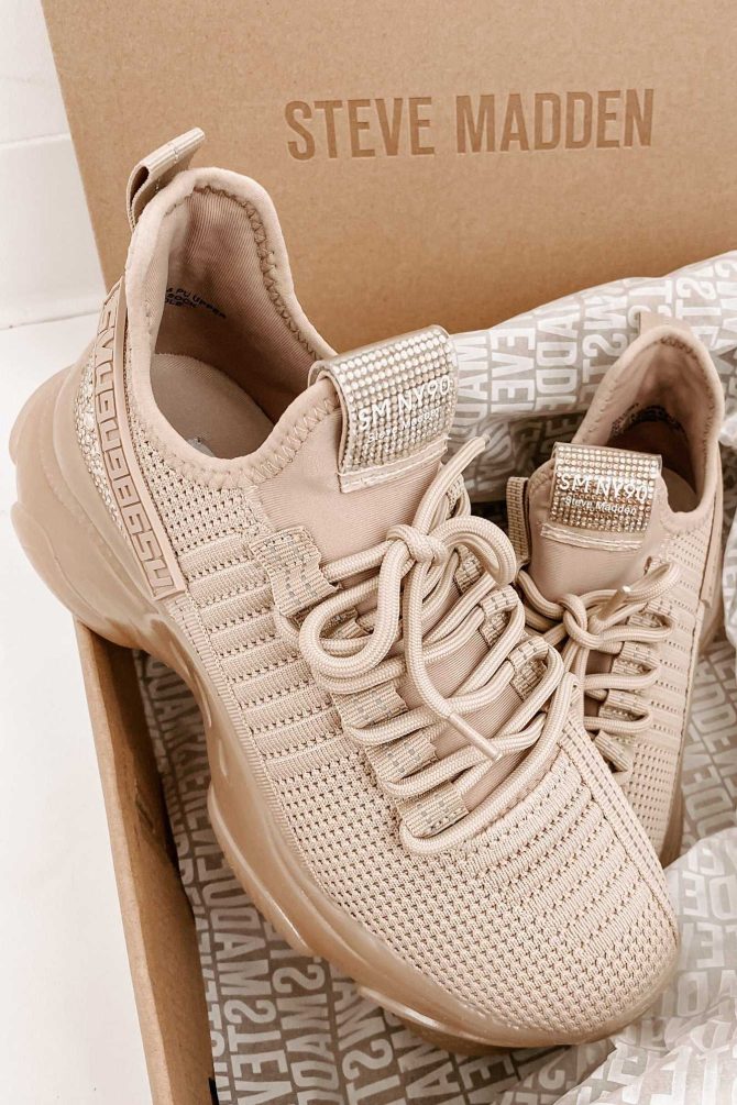 Raise The Bar Steve Madden Chunky Rhinestone Chunky Sneakers (Blush Mu ?? NanaMacs